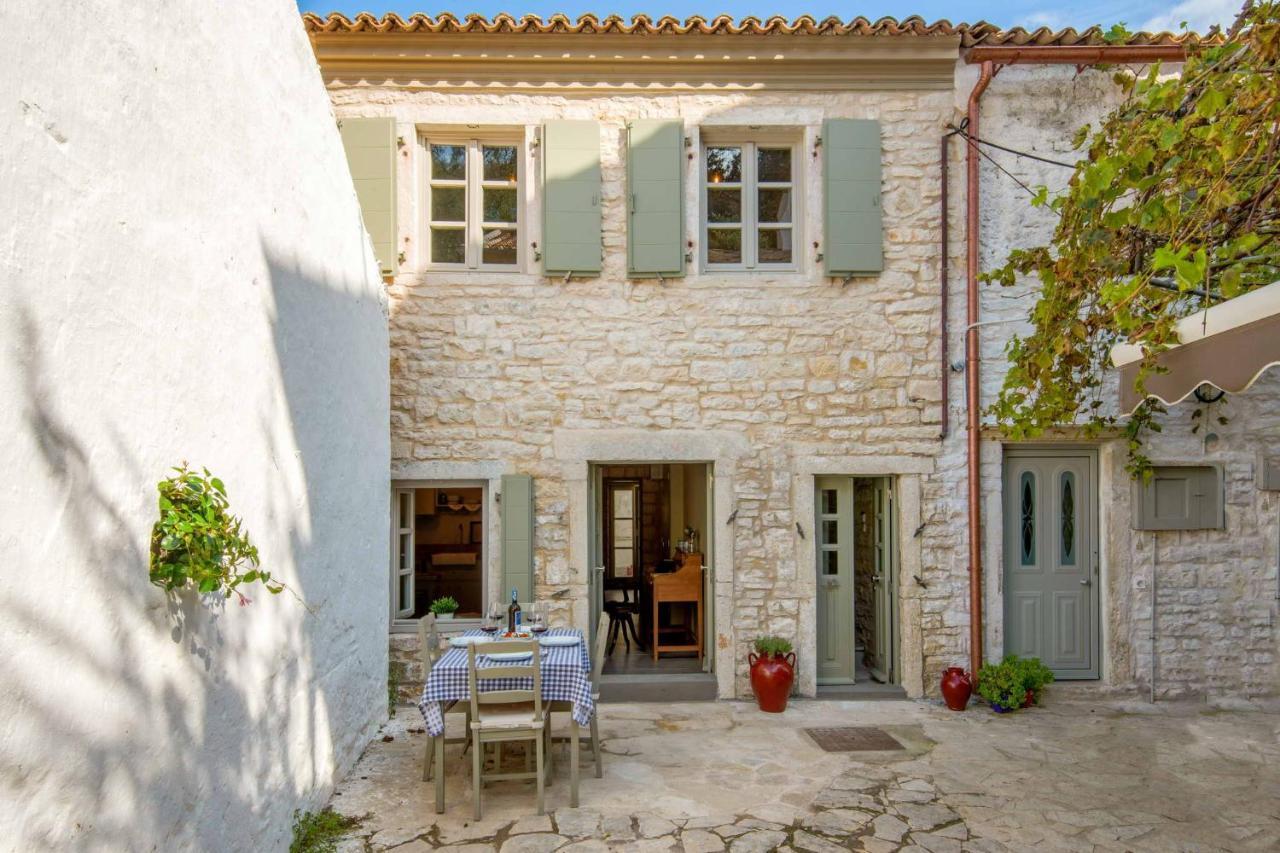 Appartamento Lakka Stone House 0 Gaios Esterno foto